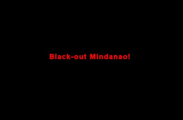 Black-out Mindanao