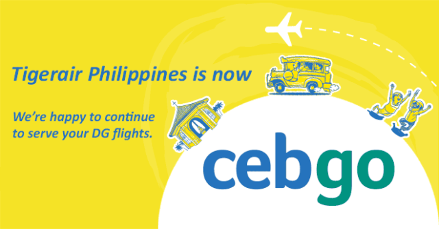 Tigerair Philippines is now Cebgo