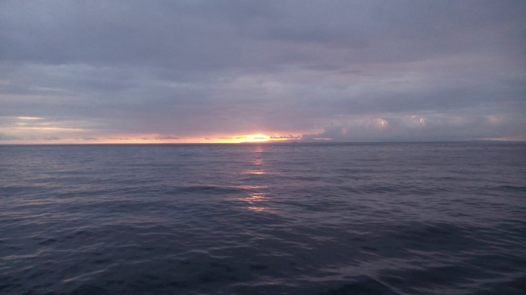 Duma sunrise on ferry to cebu