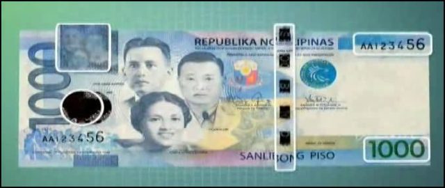 New Philippine Peso Bills Security Features