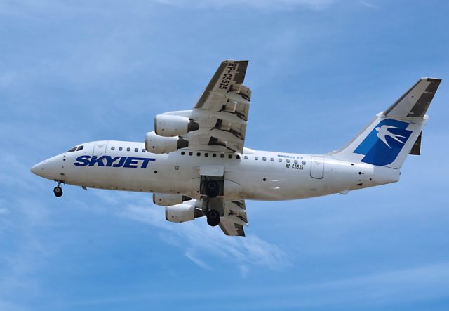Skyjet flies from Manila to Siargao