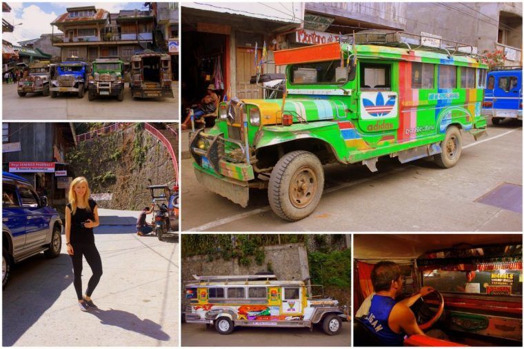 Jeepney collage