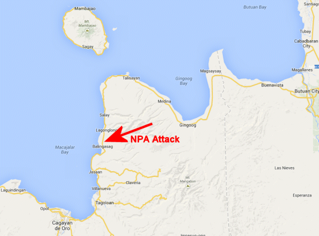 NPA Attack in Balingasag