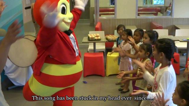 JB2 kids with Jollibee
