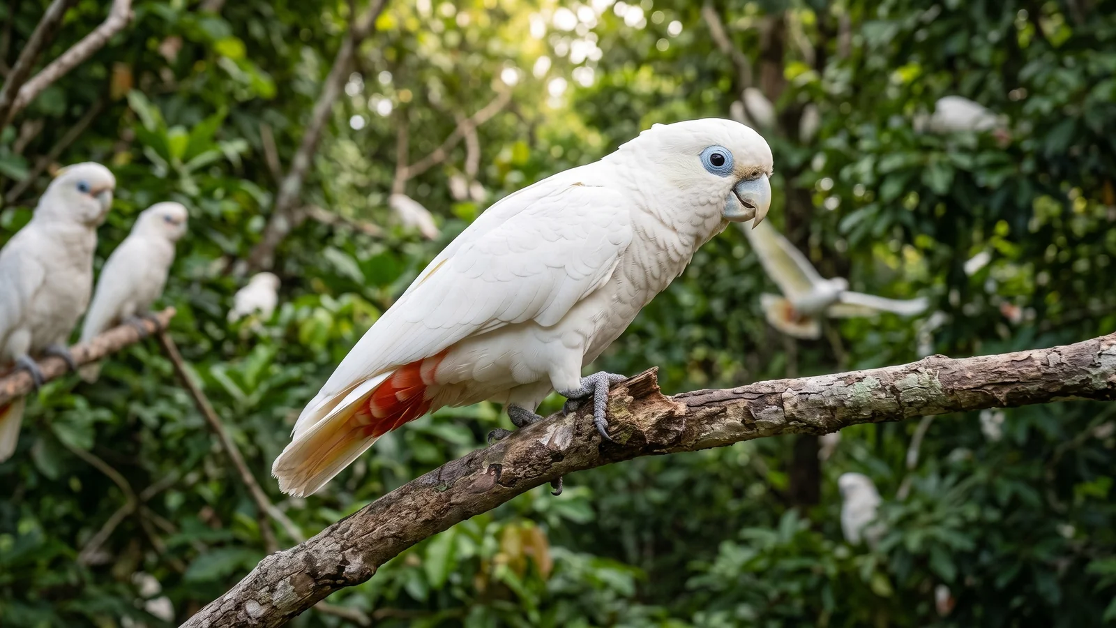 Featured image for 7 Philippine Cockatoos freed in Dumaran Island
