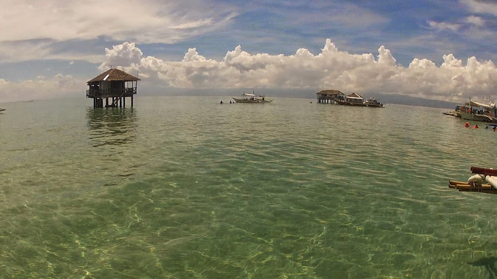 Afternoon picnic and swimming at Manjuyod Sand Bar, Bais